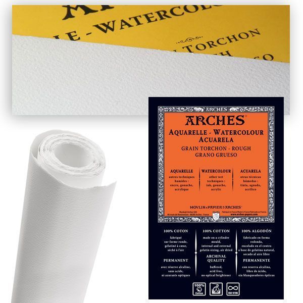 ac ARCHES 1710275 ROLLO 300gr. 1,13x9,14 G/Grueso